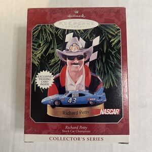 Richard Petty Hallmark Christmas Ornament 1998-Open Box New‎ in box